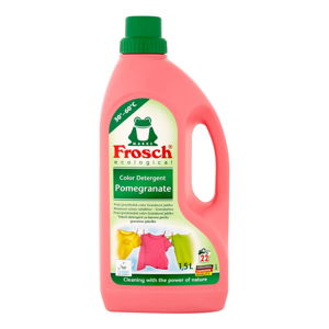 Żel do prania kolorowych ubrań Frosch o zapachu granatu, 1,5 l (22 prań)