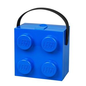 Niebieski pojemnik z uchwytem LEGO®