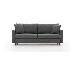 Ciemnoszara rozkładana sofa 210 cm Eva – Artie