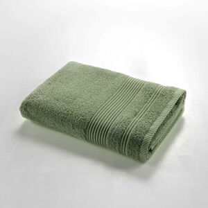 Bawełniany ręcznik kąpielowy frotte w kolorze khaki 70x130 cm Tendresse – douceur d'intérieur
