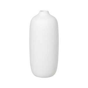 Biały ceramiczny wazon Blomus Ceola, wys. 18 cm
