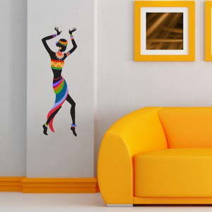 Dekoracyjna naklejka na ścianę Dance Women