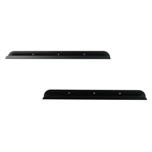 Czarne półki zestaw 2 szt. 60 cm Zack – Kalune Design