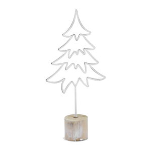 Biała dekoracja świąteczna w kształcie choinki Ego Dekor Tree