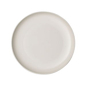 Biały porcelanowy talerz Villeroy & Boch Uni, ⌀ 24 cm