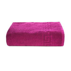Ciemnoróżowy ręcznik bawełniany Kate Louise Pauline, 50x90 cm