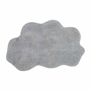 Szary bawełniany dywanik łazienkowy Foutastic Cloud