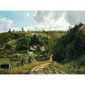 Reprodukcja obrazu Camille Pissarro - Jalais Hill Pontoise, 80x60 cm