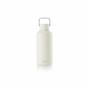 Biała nierdzewna butelka Equa Timeless, 600 ml