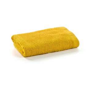 Żółty ręcznik bawełniany La Forma Miekki, 50x100 cm