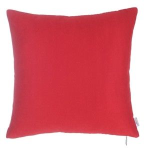 Czerwona poszewka na poduszkę Apolena Simple, 43x43 cm