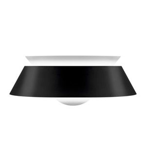 Czarna lampa wisząca UMAGE Cuna, Ø 38 cm
