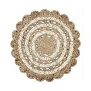 Okrągły dywan z juty Eco Rugs Cristina, Ø 120 cm