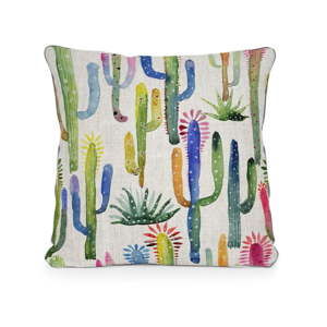 Poszewka na poduszkę z mikrowłókna Surdic Cactus, 45x45 cm