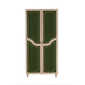 Szafa dwudrzwiowa Stil Retro Green, 90x192 cm
