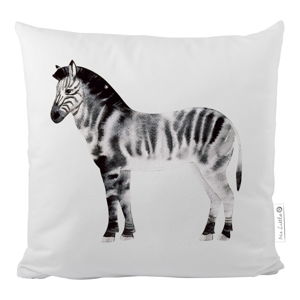 Poszewka na poduszkę z satyny bawełnianej Mr. Little Fox Zebra, 50x50 cm