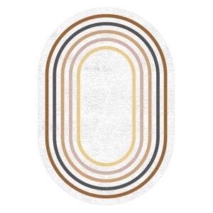 Biały dywan chodnikowy 80x200 cm – Rizzoli