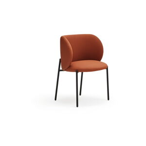 Pomarańczowe krzesła zestaw 2 szt. Mogi – Teulat