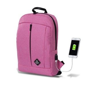 Fuksjowy plecak z portem USB My Valice GALAXY Smart Bag