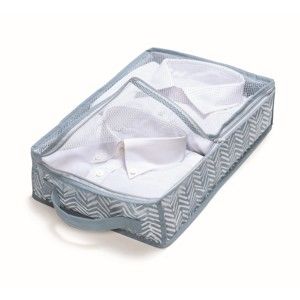 Niebieskie pudełko Cosatto Tweed, szerokość 26 cm
