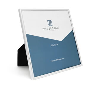 Metalowa ramka stojąca/ścienna w kolorze srebra 20x20 cm Sweet Memory – Zilverstad