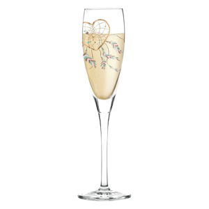 Kieliszek do szampana ze szkła kryształowego Ritzenhoff Ramona Rosenkranz, 140 ml