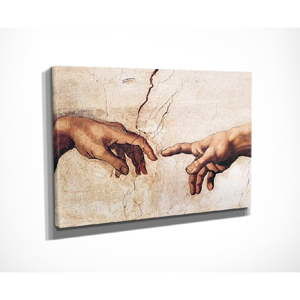 Reprodukcja na płótnie Michelangelo, 40x30 cm