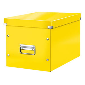 Żółte pudełko do przechowywania Leitz Office, dł. 36 cm