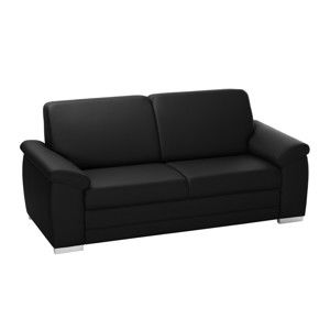 Czarna sofa 3-osobowa Florenzzi Bossi