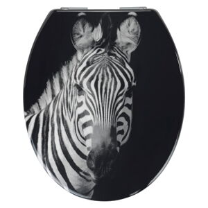 Deska sedesowa wolnoopadająca 37,5 x 45 cm Zebra – Allstar