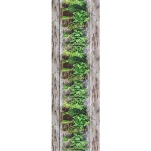 Brązowo-zielony chodnik Floorita Aromaticai, 58x80 cm