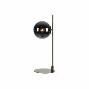 Czarna lampa stołowa Markslöjd Dione, wys. 62,5 cm
