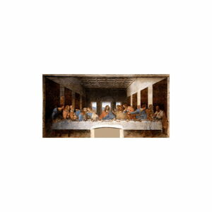 Reprodukcja obrazu Leonarda da Vinci – The Last Supper, 80x40 cm