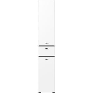 Biała wysoka szafka łazienkowa 34x189 cm Modesto – Germania