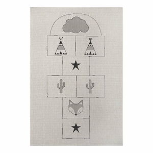 Szary dywan dla dzieci Ragami Games, 200x290 cm