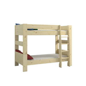 Dziecięce łóżko piętrowe z drewna sosnowego Steens For Kids, wys. 164 cm