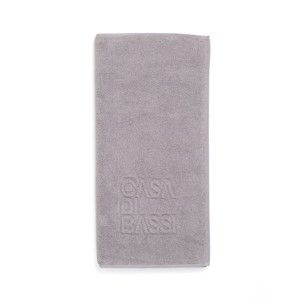 Szary dywanik łazienkowy z bawełny Casa Di Bassi, 50x70 cm
