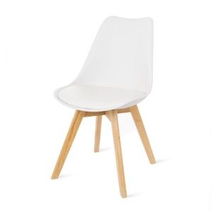 Białe krzesło loomi.design