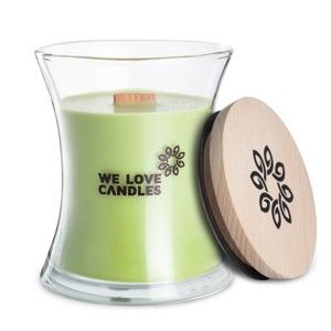 Świeczka z wosku sojowego We Love Candles Green Tea, 129 h
