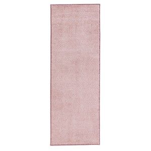 Różowy dywan NORTHRUGS Pure, 80x150 cm