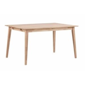 Lakierowany matowy stół z drewna dębowego Rowico Mimi, 140 x 90 cm