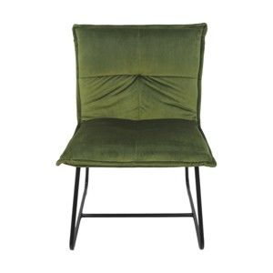 Zielone krzesło HSM collection Estelle Relax