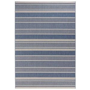 Niebieski dywan odpowiedni na zewnątrz NORTHRUGS Strap, 120x170 cm