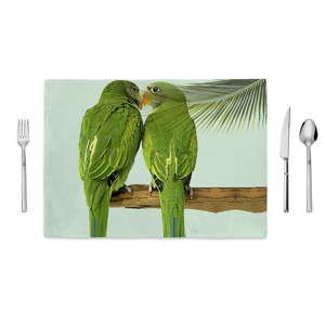 Mata kuchenna Home de Bleu Parrots Love, 35x49 cm