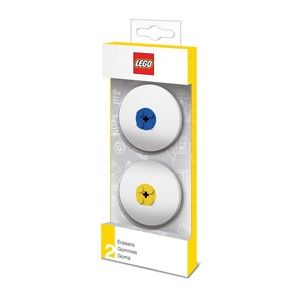 Zestaw 2 gumek do LEGO® Blue & Yellow
