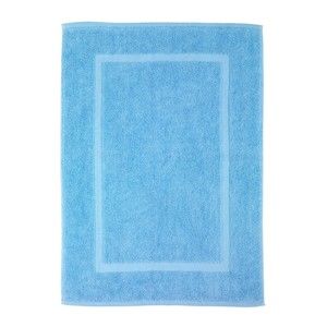 Niebieski bawełniany dywanik łazienkowy Wenko Serenity, 50x70 cm