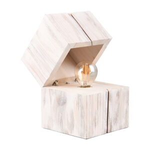 Biała lampa stołowa (wysokość 16 cm) Treasure – Trio