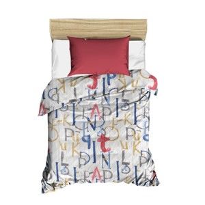 Pikowana narzuta na łóżko Cihan Bilisim Tekstil Letters, 160x230 cm