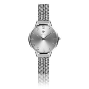 Zegarek damski z paskiem ze stali nierdzewnej w srebrnym kolorze Paul McNeal Curioso