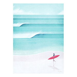 Plakat 30x40 cm Surf Girl IV – Travelposter